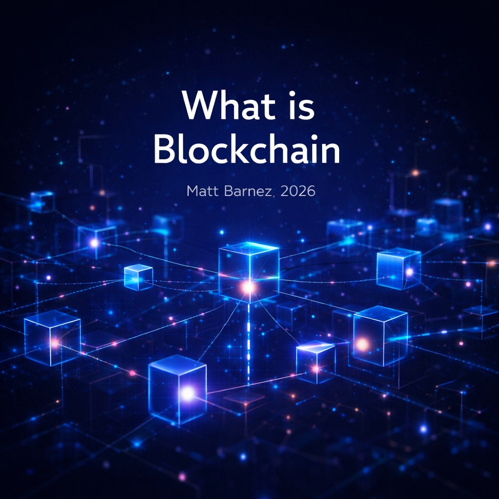 What is blockchain technology? briefly explain how it works cover