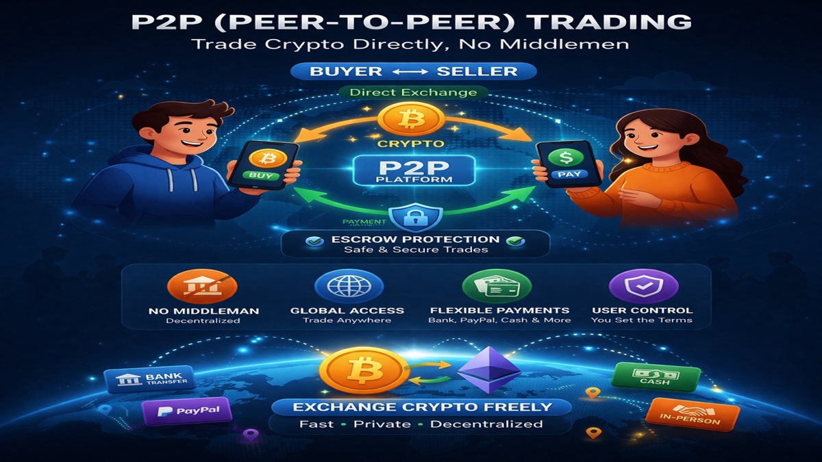 What is peer to peer (p2p) cryptocurrency trading and how to do it safely cover