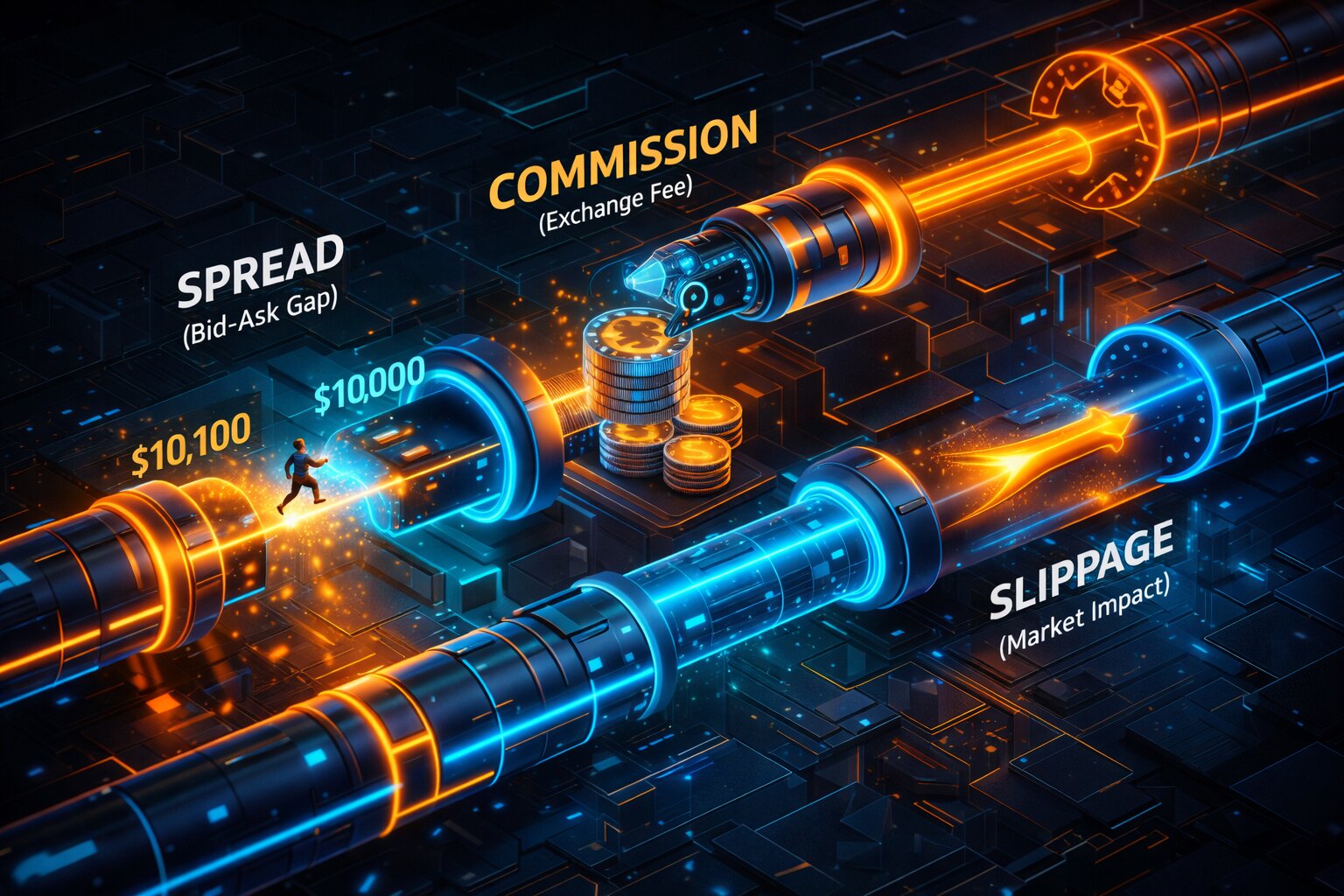 How Spread, Commission, and Slippage Work on Crypto Exchanges cover