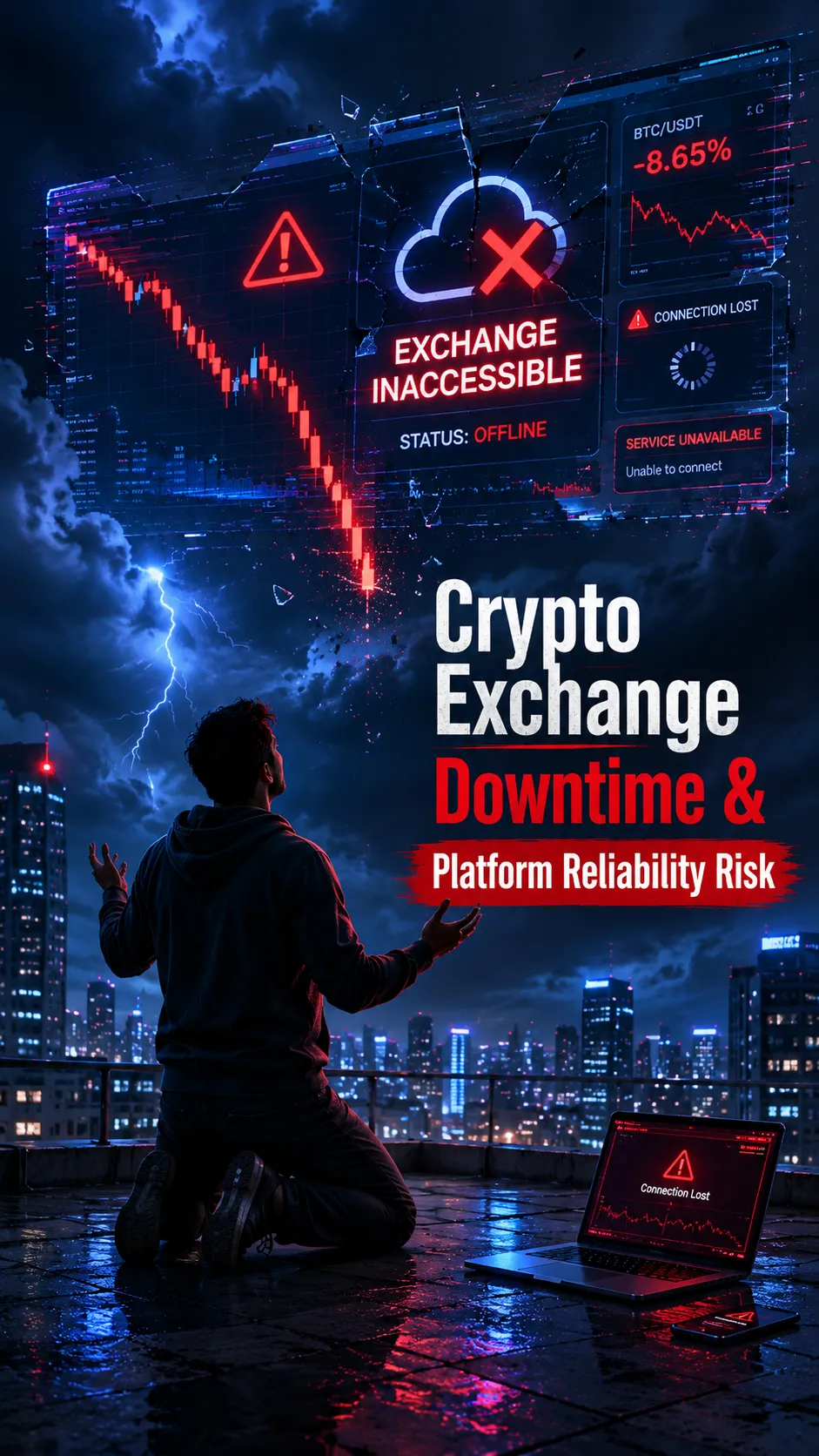 Crypto Exchange Downtime & Platform Reliability Risk cover