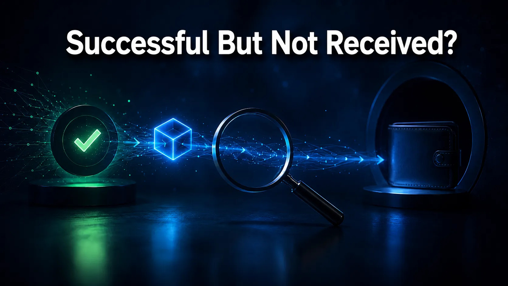 Crypto Transaction Successful but Not Received? What to Check cover
