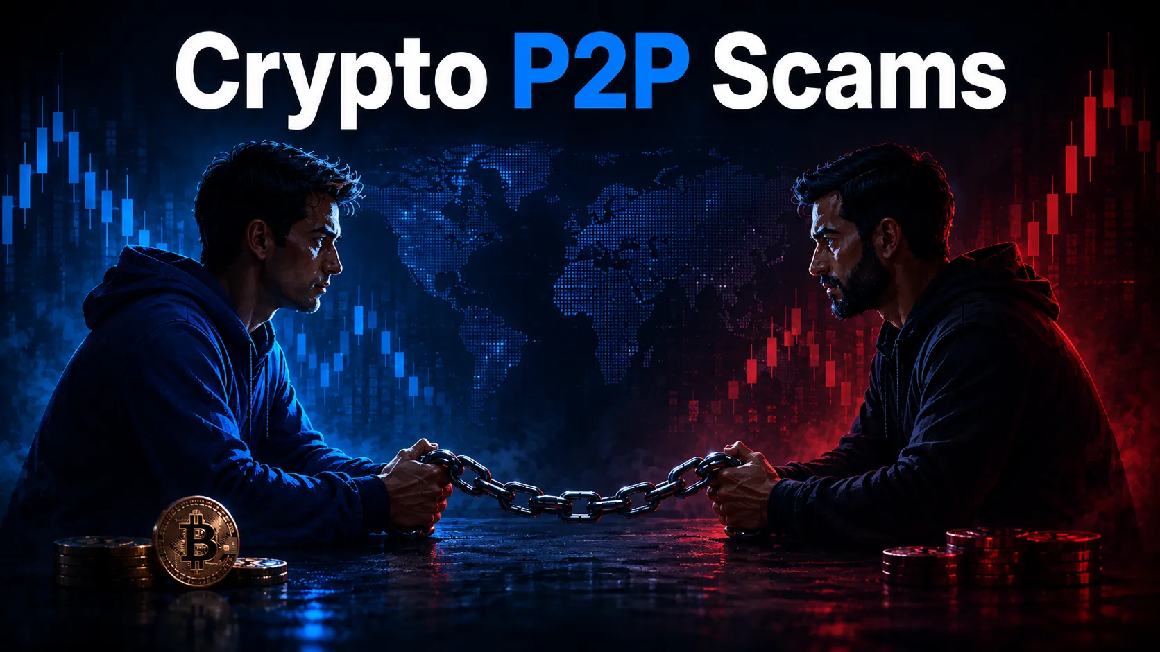 Crypto P2P Scams Explained: 10 Tricks Buyers & Sellers Use cover